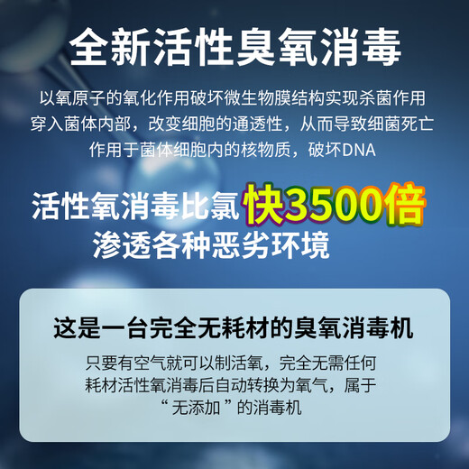 SUNCOOK ozone generator household new house decoration formaldehyde removal air purifier industrial disinfection machine food cosmetics factory school laboratory sterilization garbage room deodorization and odor removal 5g/h applicable within 50 200*135*135