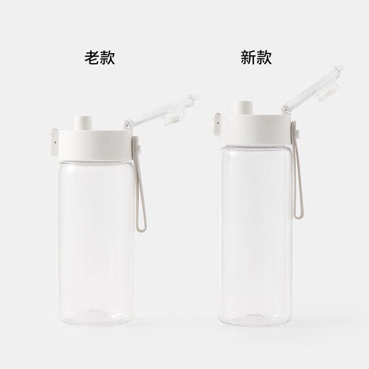 MUJI Copolyester Portable Water Cup Tritan Outing with Handle Sports Drinking 550ml