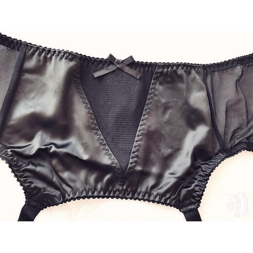 Xiangshun européen et américain noir fine taille narlescente en maille en maille en satin de satin