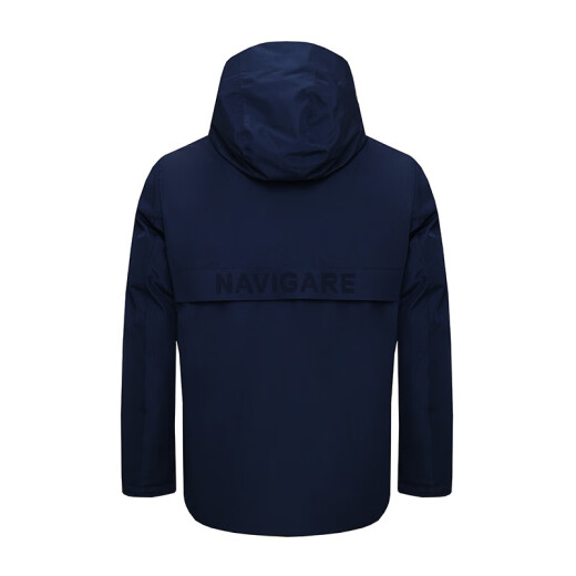 Navigare italiano pequeño velero chaqueta con capucha para hombres para invernal a prueba de viento y cálida ropa de moda al aire libre a prueba de frío.