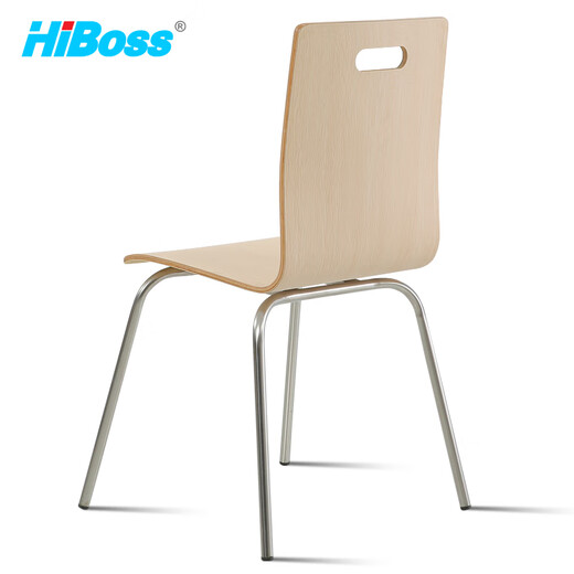 HiBoss Modern Simple Dining Table and Chair (GKHL92) Dining Chair Dining Table and Chair W580D580H825mm Each Dining Chair