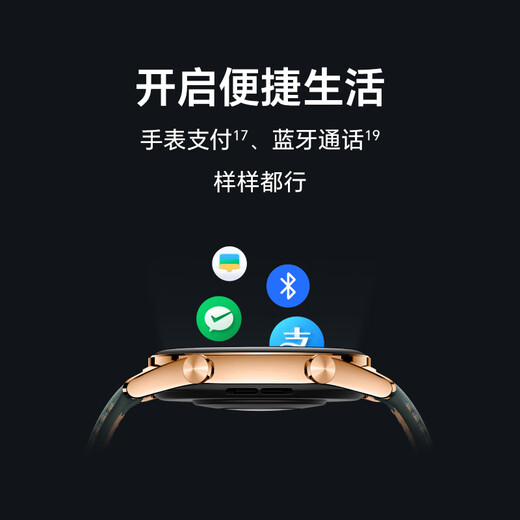 Honor (Honor) Mira GS 4 [Subsidio nacional 15%] Oro, Real Gold Coating, Diseño delgado, 14 días de duración de la batería ultra larga, reloj Smart Watch Multi-Function Watch, dar a Boyfriend