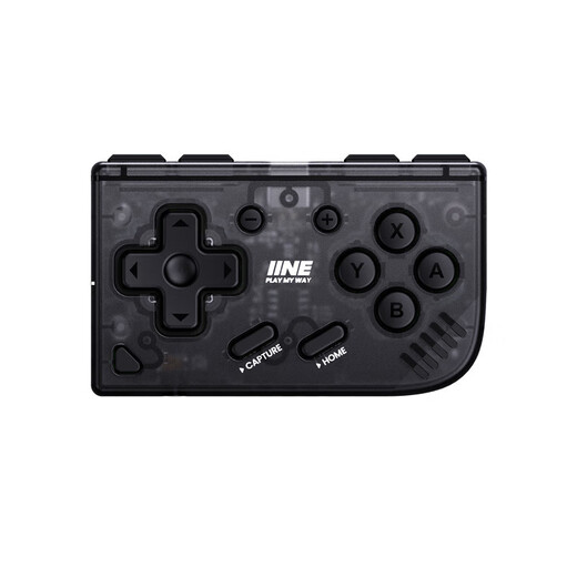 Good Value (IINE) Mini Controller Wireless Bluetooth Small Controller Anki B Game Graphic Novel Page Turner Suitable for Switch Android IOS Phone/PC DW12C Transparent Black-L1042