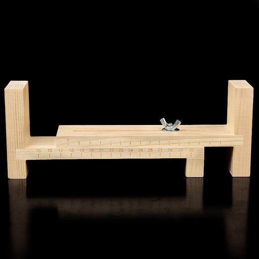 Pei Nanwei solid wood bracelet braiding artifact tool red rope braider hand rope braiding cord fixed frame hand-made rope stand three-legged solid wood braiding frame (including clip)