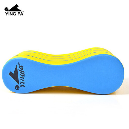 Yingfa Multi-Layer-Winkel Floating Board Acht-Charakter-Board Professionelles Schwimmausbildungsausrüstungsausbildungsbeinschaltplatten Wasserpumpengelb (Länge 23, Breite 4, Dicke 13,5) cm