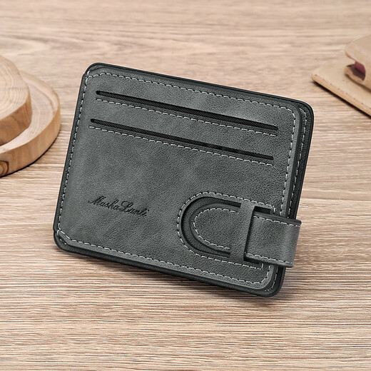 Mashalanti Carte Sac de cartes bancaires de grande capacité pour hommes Sac de stockage de cartes bancaires pour hommes Men de certificat Men de certificat Deux-en-un Cadeau d'anniversaire pour mari