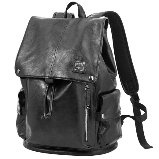 Herder backpack men's trendy travel casual backpack 15.6-inch computer bag large capacity large middle school student school bag