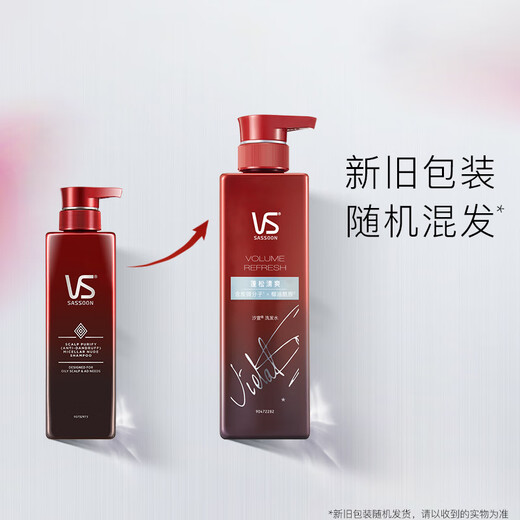 Sassoon Puff-Flasche Silikonfreies ölfluffy Shampoo Herren Aktivkohleöl-feriebend Shampoo 500ml