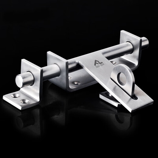 Ruobai o thickened 304 stainless steel latch lock door lock anti-theft door latch door bolt door buckle sliding door hasp lock