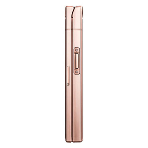 [Neues Telefon auf Lager] Samsung SM-W2019 High-End-Flip-Telefon, Xinxiang Tianxia 4G Smartphone Android Dual-Screen Classic Style Ruijin (Golden) 6 GB+128 GB