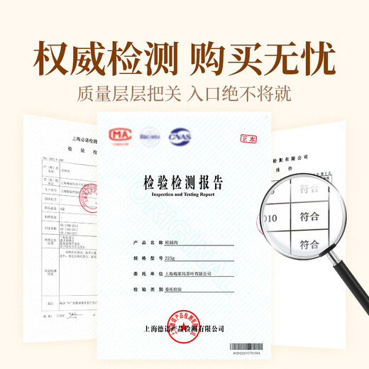 贡苑 福建特产优选桂圆肉干2罐共450g龙眼肉无核免剥级即食搭枸杞黄芪