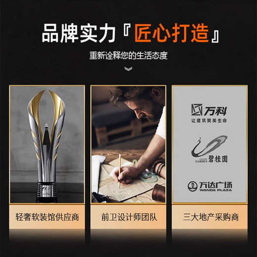 城篇高级感走廊尽头装饰画大气楼梯间壁画抽象竖版长条入户玄关挂画 T4882 40*150CM【单联】 晶瓷镶钻+铝合金金框