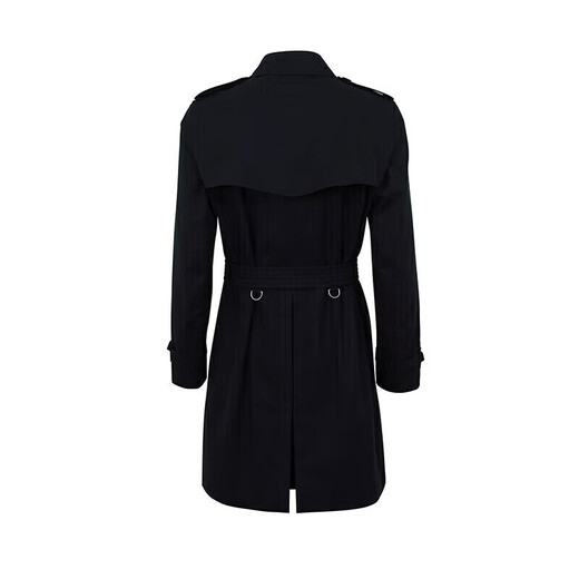 Burberry Kensington Series Men's Men's Black Pure Cotton Mid-Longle Burwer Burw3894BCKBR04800 52