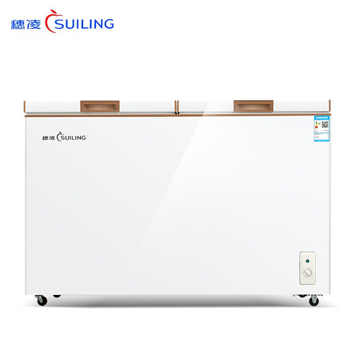 穗凌（SUILING）冰柜双温双室冷柜冷藏冷冻双门雪柜商用速冻保鲜冰箱 顶盖门-336L（1305*653*885mm）