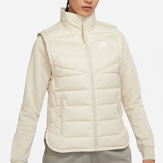 Nike (Nike) Neue Down Jacke Frauen Winter Fashion Casual Sportswear Outdoor Warm Stehkragen Weste DQ6897 DR1591-206 S