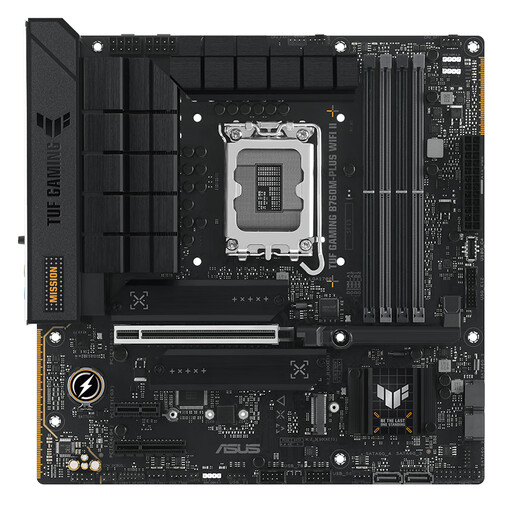 华硕（ASUS）TUF GAMING B760M-PLUS WIFI II重炮手二代 DDR5 CPU 14600KF/14700KF（Intel B760/LGA 1700）