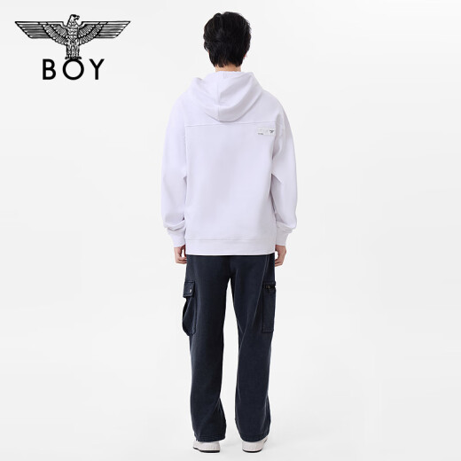 BOY LONDON men and women trousers casual and versatile straight loose gray work pants N15042 gray M