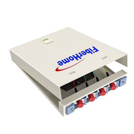 FIBERHOME Fenghuo 4-port 8-port universal fiber terminal box optical cable fusion box disk sc/fc/lc interface wall hanging full tax point