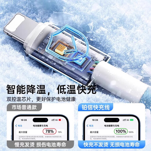 适用原装正品iPhone数据线45W快充编织 1米 【苹果16Plus】A3291