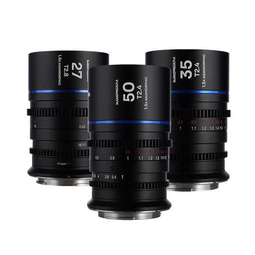 Laowa 1.5X anamorphic wide screen lens 27/35/50mm wide screen suitable for S35 format SLR mirrorless anamorphic lens independent mount accessories Macro 4/3 system interface mirrorless anamorphic lens independent mount Contact customer service to note the model