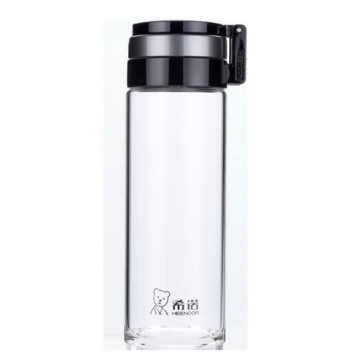 HEENOOR single-layer glass cup portable lifting ring water cup for men and women large capacity thickened tempered anti-fall cup quality 695ml 0 pieces