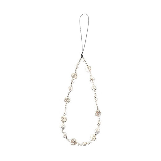 Neue Mobiltelefonkette Mobiltelefon Lanyard Perle Bogen Perlen Hanging Chain Accessoires Mobilfunkkoffer Schlüsselbund Anhänger K3271 Fünf-Punkte-Stern-Mobilfunk-Mobilfunk-Mobilfunkkette