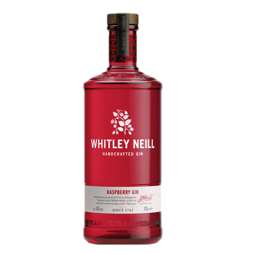 惠特利尼尔（Whitley Neil）金酒 金汤力 杜松子酒 调配鸡尾酒 基酒 英国进口洋酒 惠特利尼尔树莓金酒700ml