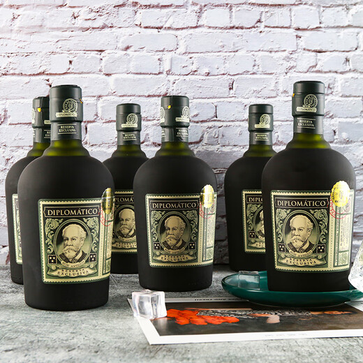 Diplomat (Diplomateo) [Импортируется оригинальная бутылка] Венесуэльская коллекция рома дипломата Mojito иностранное вино [оригинальная коробка] Сокровище ром 700 мл 6 бутылок