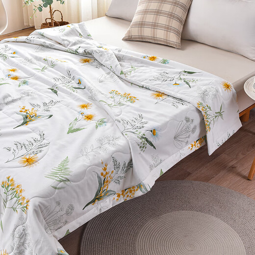 Shanshan Light and Cool Feel, Fashionable Cotton Summer Quilt-Little Daisy 200 * 230cm SS-B1047