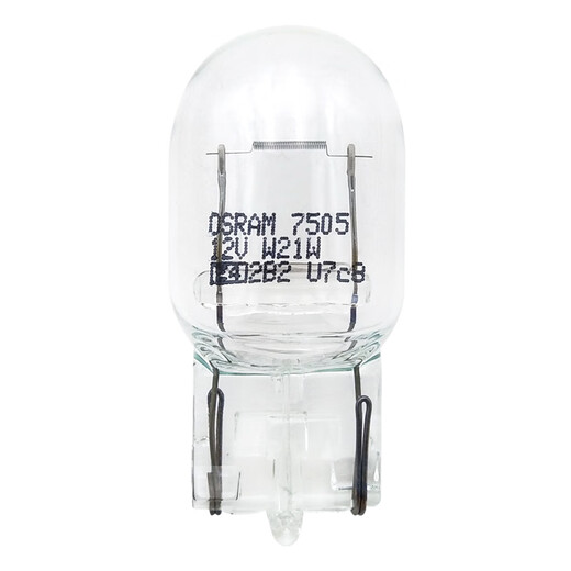 OSRAM 12V Bulbo de freno Bulbo de reverso de la placa de reverencia Luz de ancho de ancho Single y Double Silk Limilb [P21/4W] Doble seda alta y pies altos (7225/12594) Matriota