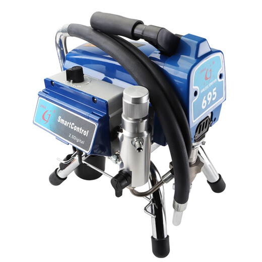 Jinge Airless Sprayer Latexfarbe Hochdrucksprühfärbung Farbe Sprühgerät Sprühungsprühgerät Innen- und Außenwandfarbe JG-695 Wear-Resistant Ceramic Pump (3200W)