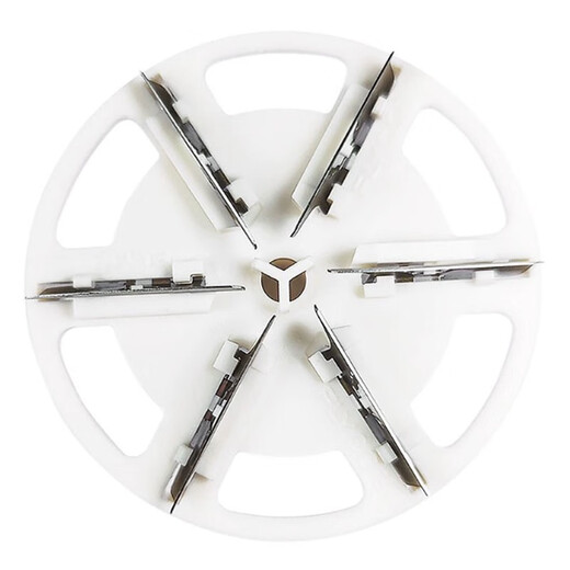 Convient pour Poree / Borre Cyclone Feike Hair Ball Trimmer PQ1506 PQ1508 Couteau Tête de rechange Blade Chargement des accessoires d'alimentation du câble USB Version Mise à niveau Six Tête de couteau Leaf X2