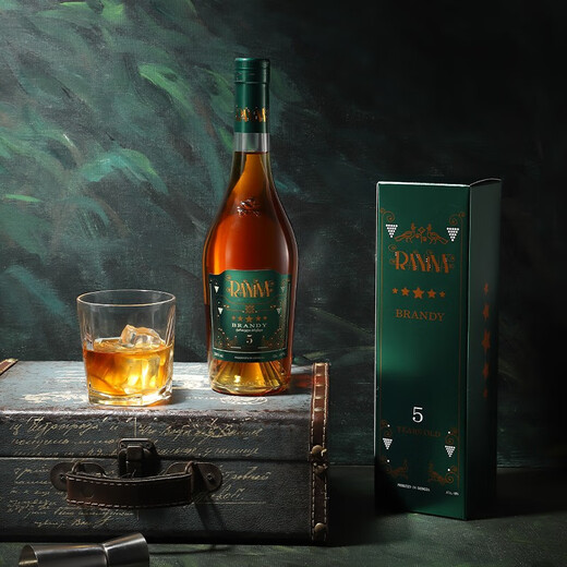 
La Nina Dwarf Georgia imported brandy wine La Nina five-star brandy spirits single 500ml brandy single 500mL 1 bottle