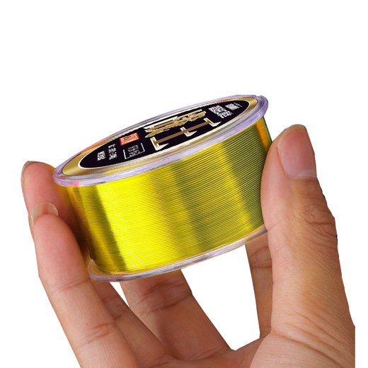 Deng Gang recommends the main line of fishing line imported from Japan, super soft, non-winding line, tensile nylon line, sea rod fishing line, golden main line, return if not satisfied, 220 meters, No. 1.2