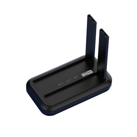 YOZE portable wifi6 card-free three-network communication without pre-storage mobile wifi6 accompanying wireless network card portable hotspot router laptop Internet treasure upgraded version (rechargeable version) space black + card-free dual antenna (high-speed network)