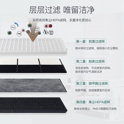 Sharp Air Purifier Health and Family Planning Commission certified air disinfection machine without fog, humidifying purification all-in-one, sterilization and haze, excessive allergy source Ki-BC608-W upgraded disinfection machine [25000 high concentration net ion group]