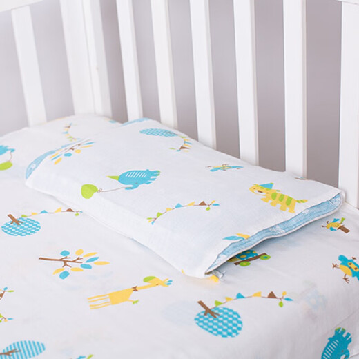 Xiqinbao Crib sheets Kindergarten sheets Newborn Crib sheets Crib sheets 136*75cm Blue Pony