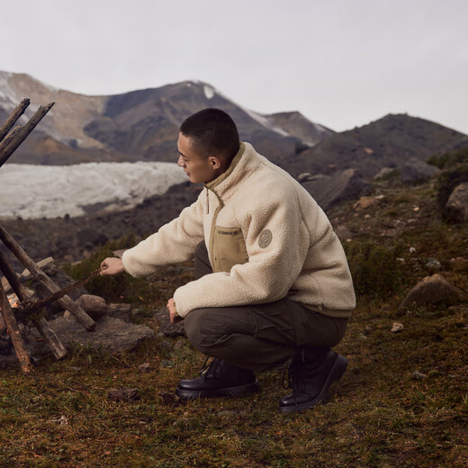 波司登（BOSIDENG）【断码清仓】奥莱冬季羽绒服男休闲户外短款羊羔绒时尚百搭厚外套 苍绿色4401 S 160/80A