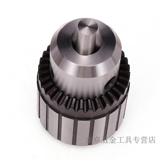 Sailoto high-precision drill chuck heavy-duty steel shell drilling machine bench drill chuck taper drill chuck B16B182SN5505 1-16mmB18 taper hole large diameter 17 points 78