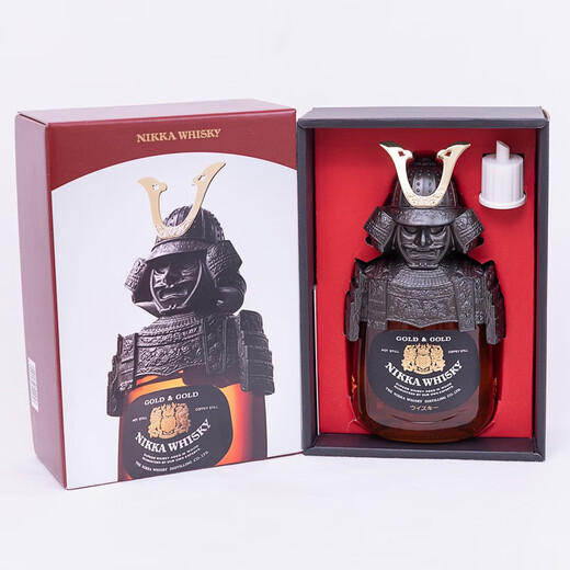 厚岸【瓶瓶保真】日本进口洋酒单一麦芽威士忌 老版铁头余市武士750ml