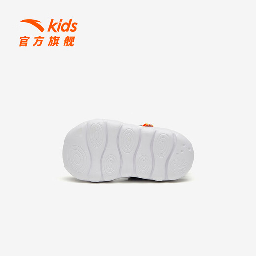 ANTA Children's Sandals 2026 Summer New Boys and Girls Baby Sandals Baotou Soft Sole Breathable Sports Beach Shoes True Blue/Anta White/Black-4 20