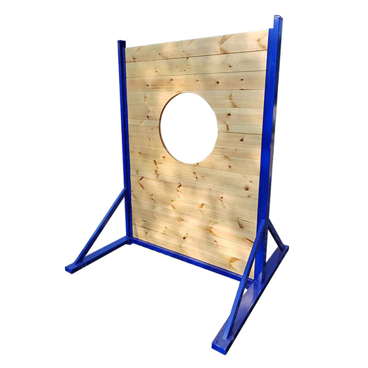 Qianhai Juhang Dog Training Dog Train Ladder Outdoor Training Equipment Ladder 13780mm*1000mm*3600mm Wooden Ring