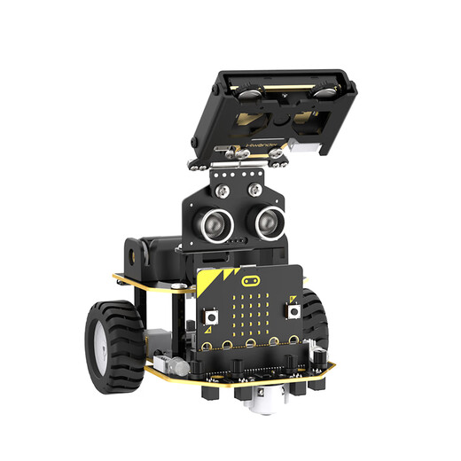 Fantasy Micro: Bit Programación gráfica Robot Nexbit Smart Car AI Reconocimiento Visual Tracking No tripulado Transporte automático Driving Education Kit Robot Robot Kit Au Autónomo El kit de conducción