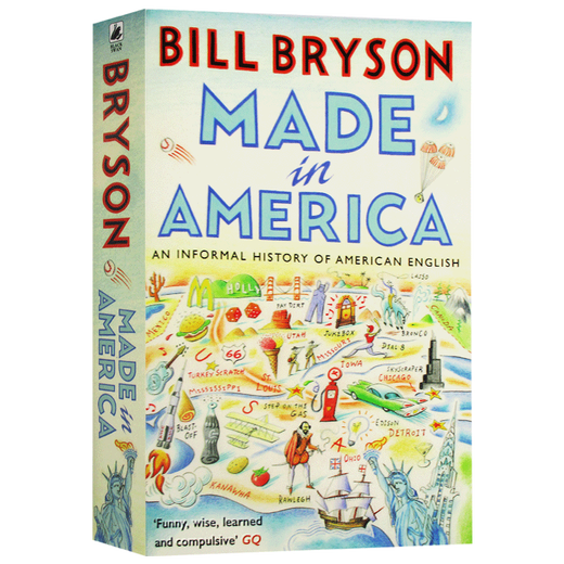 英文原版 美国制造 Made In America 英版 论美国英语 英语简史姊妹篇 万物简史作者
