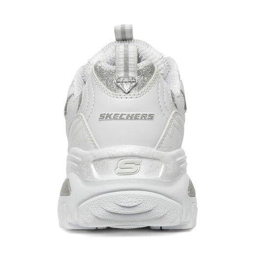 SKECHERS斯凯奇 胜道运动 女鞋拼接钻石熊猫运动鞋 12241/WSL 37.5