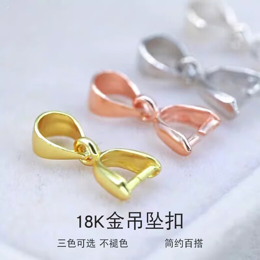 DR-FLVVS pendant buckle head 18k gold buckle jade Buddha buckle au750 jade pendant emerald rose gold platinum Pt950 beeswax cow nostril pendant buckle