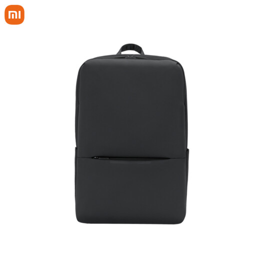 Xiaomi (MI) Classic Business Backpack Simple Business Laptop Backpack Male and Female Student School Bag Backpack Black