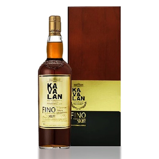 Kavalan Classic Solo Fino Shirley Barrel chinois whisky taïwanais 1l 58,6 degrés Boîte-cadeau Vin importé