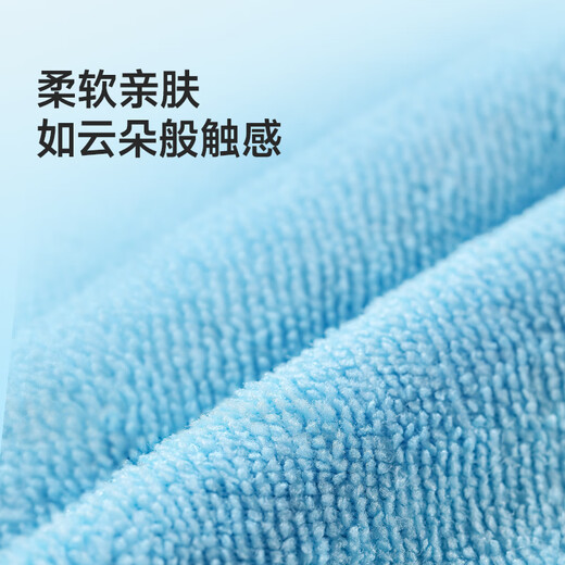 Meiya table rag 30*30cm 8 pieces microfiber housekeeping kitchen cleaning towel absorbs water, traces and does not shed lint