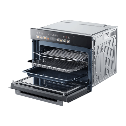美的（Midea）嵌入式微波蒸烤炸一体机四合一过热水蒸气冷凝系统智能炫彩屏炉珐琅搪瓷内胆家用母婴辅食BG5010W 50L大容量
